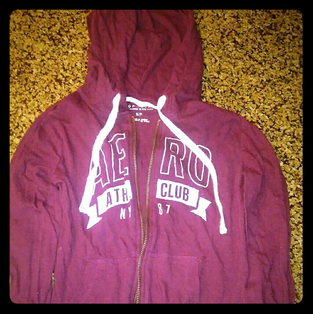 Zip up sweatshirt